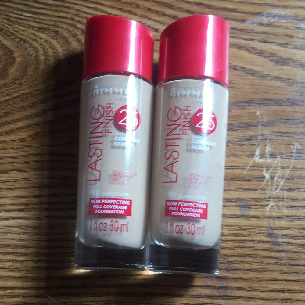 Two Rimmel London foundations! NWOT